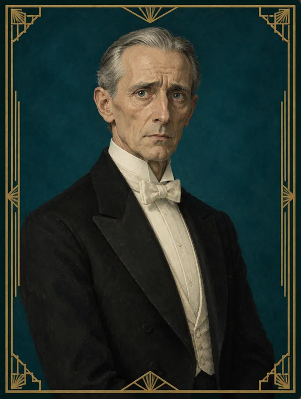 Portrait d'Anselme, le majordome