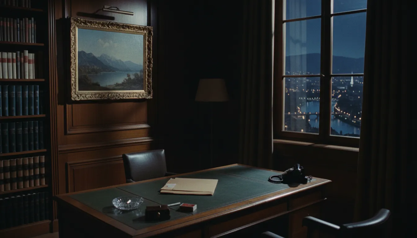 Le bureau du codirecteur, vue sur le Rhône